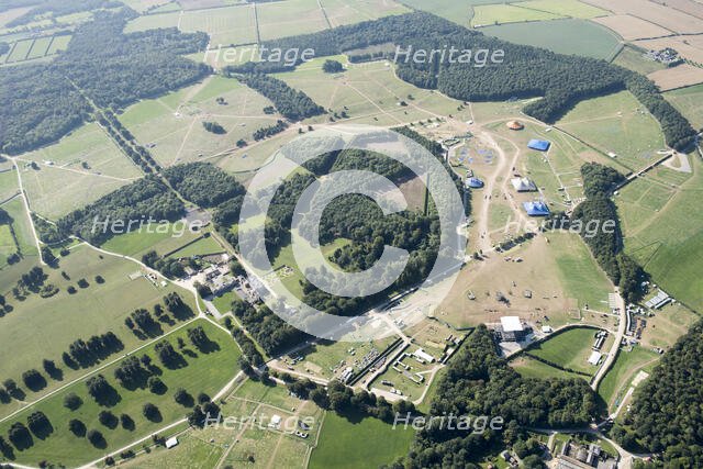The remains of Leeds Festival at Bramham Park, Leeds, 2018. Creator: Emma Trevarthen.