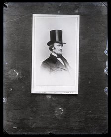 Carte-de-Visite of Fielding Bradford Meek (1817-1876), 1880s. Creator: United States National Museum Photographic Laboratory.