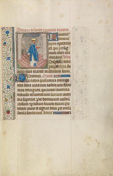 Saint Lawrence; Arenberg Hours, early 1460s. Creator: Workshop of Willem Vrelant.