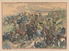 The Battle of Wafangou, 1904. Creator: Anonymous.