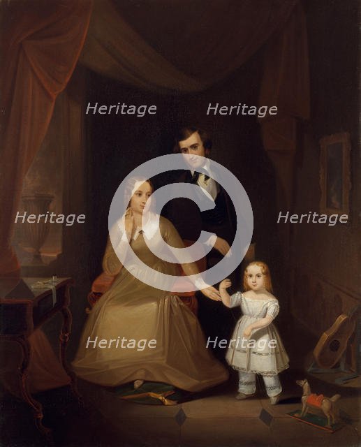 The Williamson Family, ca. 1841-42. Creator: John Mix Stanley.