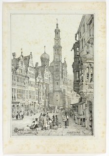 Augsburg, 1833. Creator: Samuel Prout.