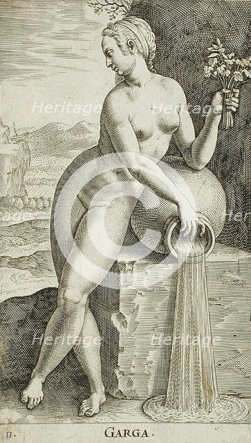 Garga, 1587. Creator: Philip Galle.