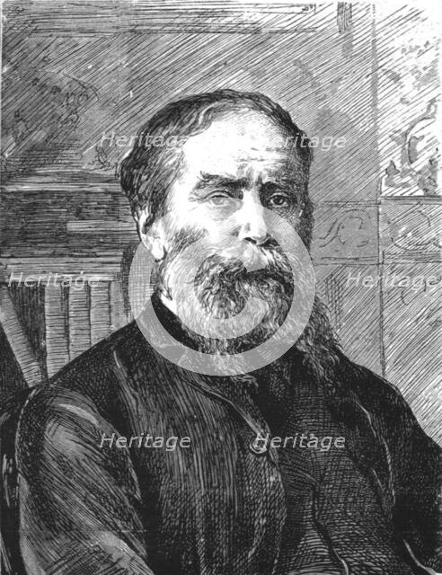 ''The Late Mr  James Russell Lowell', 1891. Creator: Unknown.