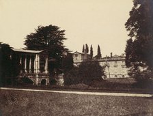 Wilton House with Palladian Bridge by Morris, 1850s. Creator: Unknown.
