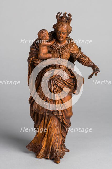 Virgin and Child, 1600-1700. Creator: Unknown.