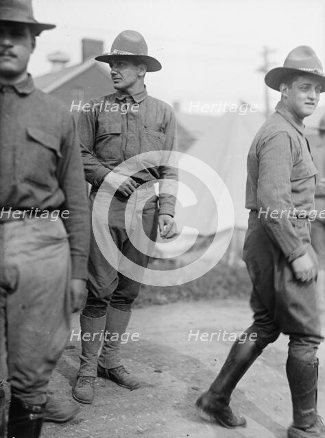 Bailey, Joseph, at Fort Myer Training Camp, 1917. Creator: Harris & Ewing.