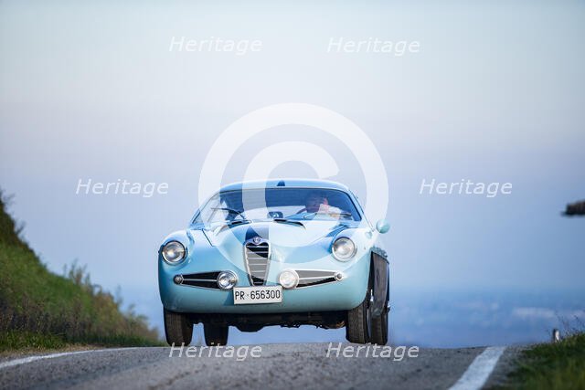 1955 Alfa Romeo 1900 SZ coupe Zagato. Creator: Unknown.