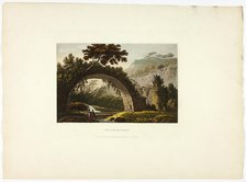 Bridge of Varus, plate twenty-eight from Ruins of Rome, published February 20, 1798. Creator: Matthew Dubourg.
