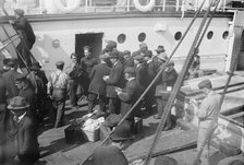 USS Martha Washington returning for Balkan War, between c1910 and c1915. Creator: Bain News Service.