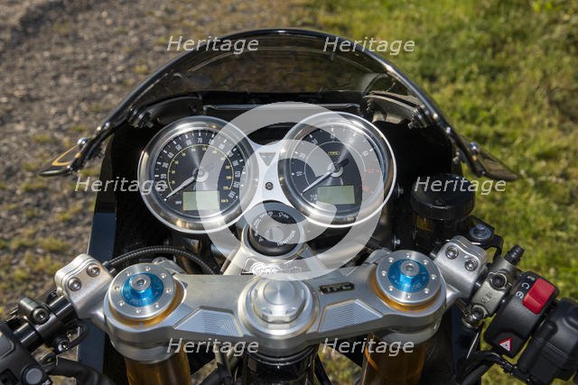 2019 Triumph Thruxton TFC 1200cc. Creator: Unknown.