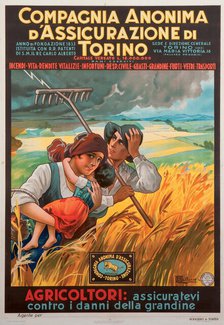 Toro Assicurazioni , 1934. Creator: Ballerio, Osvaldo (1870-1942).