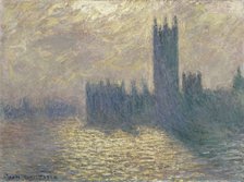 Houses of Parliament, Stormy Sky, 1904.