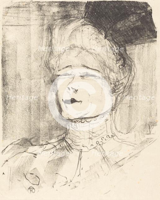 Jeanne Granier, 1896. Creator: Henri de Toulouse-Lautrec.