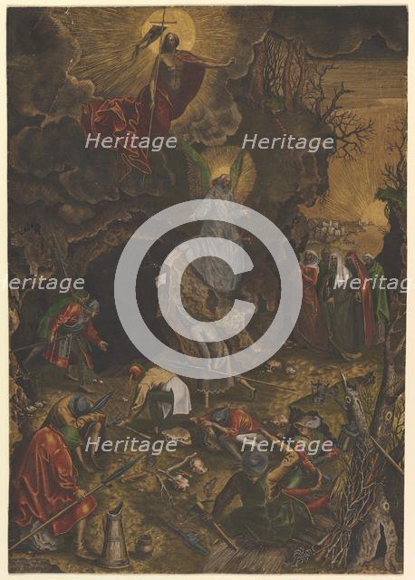 The Resurrection, ca. 1562-63. Creator: Philip Galle.