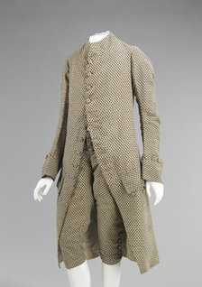 Suit, British, ca. 1760. Creator: Unknown.