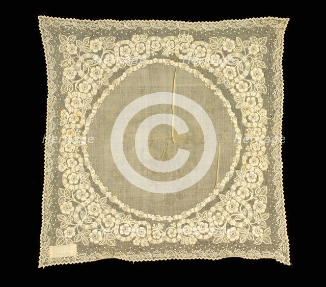 Handkerchief, Philippine, third quarter 19th century. Creator: Unknown.