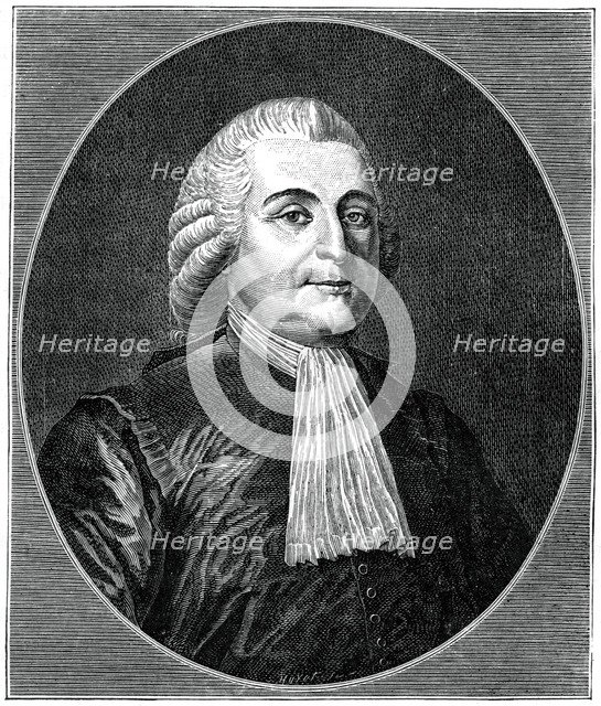 Jean Jacques Lenoir Laroche, (1885).Artist: Jean-Baptiste Greuze