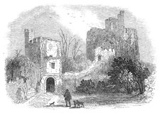 Arundel Castle - the Keep and Norman Gateway, 1845. Creator: Unknown.