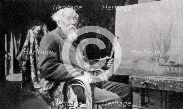 Felix Ziem, French artist, 1905. Artist: Unknown