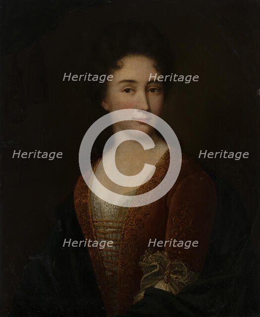 Portrait of a Woman, c1730s. Creator: Ivan Vishnyakov.