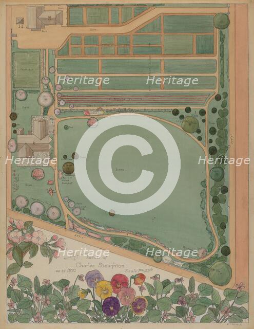 Stoughton Estate, c. 1936. Creator: Virginia Richards.