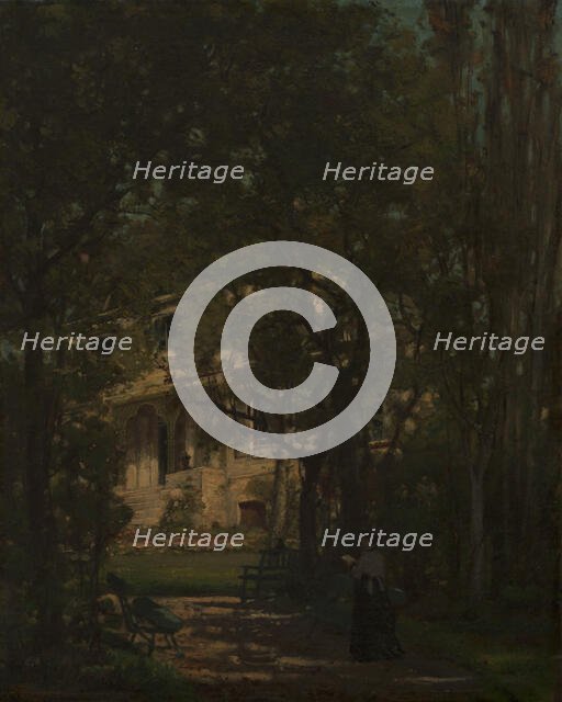 Artist's country house, c1880. Creator: Jean Alexandre Joseph Falguiere.