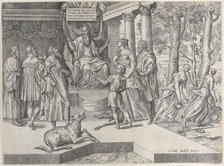 The Corrupt Judge, 1565-73. Creator: Battista del Moro.