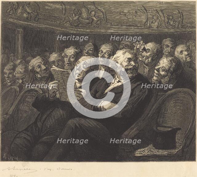 Les Fauteuils d'orchestre, 1878. Creator: Auguste Lepere.