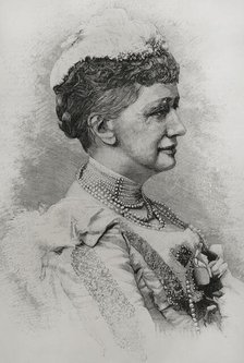 Louise of Hesse-Kassel, 1898.  Creator: Unknown.