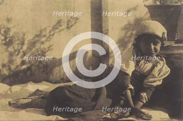 [Carlotta Cortudino], ca. 1852. Creator: Giacomo Caneva.