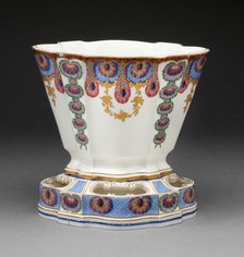 Vase, Sèvres, 1761. Creators: Sèvres Porcelain Manufactory, Louis Jean Thévenet.