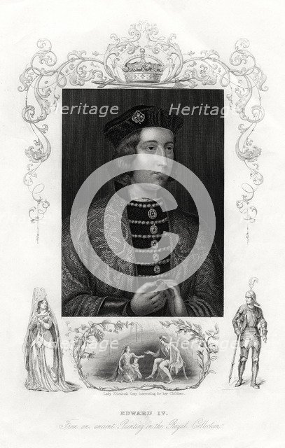 Edward IV, King of England, 1860.  Creator: Unknown.