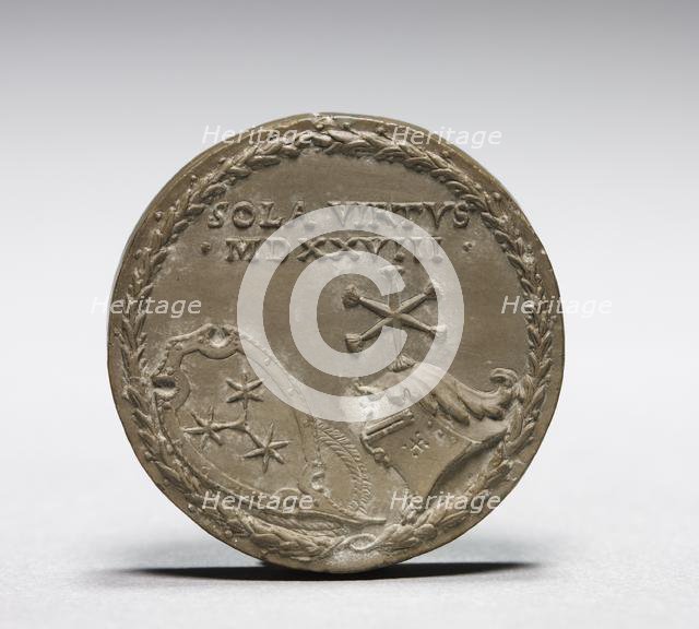 Model for the Reverse of the Medal of Martin III Geuder, 1528. Creator: Matthes Gebel (German, c. 1500-1574).