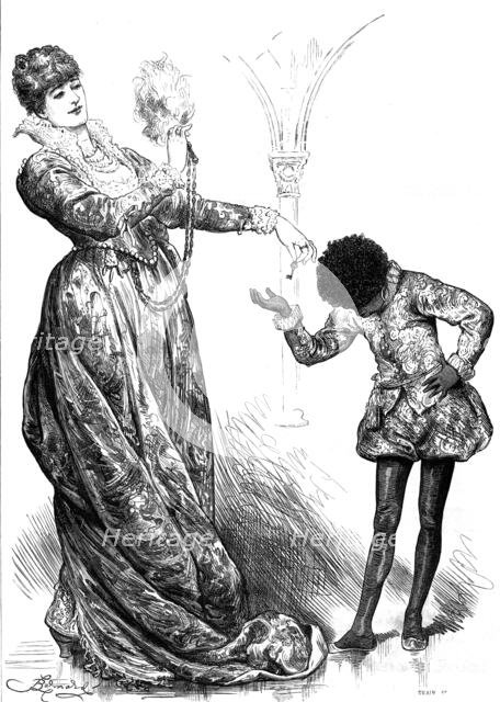 Miss Ellen Terry as Portia, in "The Merchant of Venice" at the Lyceum Theatre, 1880. Creator: Joseph Swain.