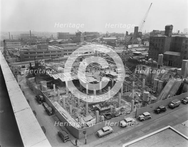 CIS Building, Cooperative Insurance Society Tower, Miller Street, Manchester, 25/05/1960. Creator: John Laing plc.