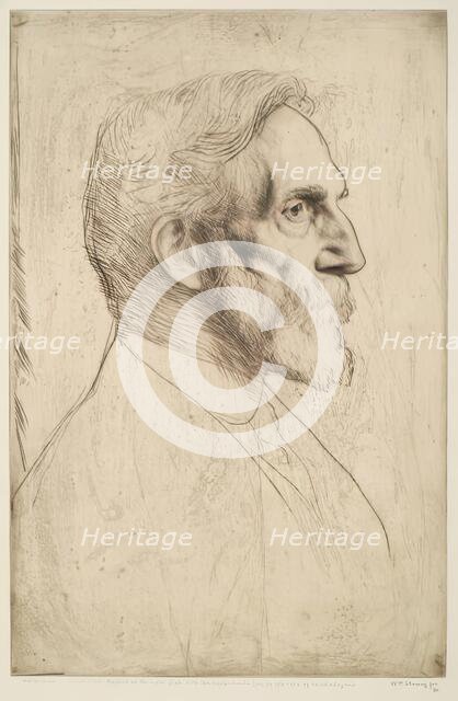 Philip Norman, 1915. Creator: William Strang.