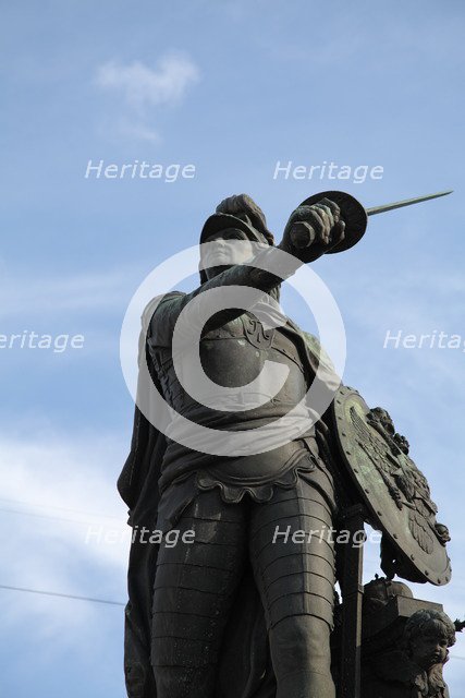 Suvorov Monument, St Petersburg, Russia, 2011. Artist: Sheldon Marshall