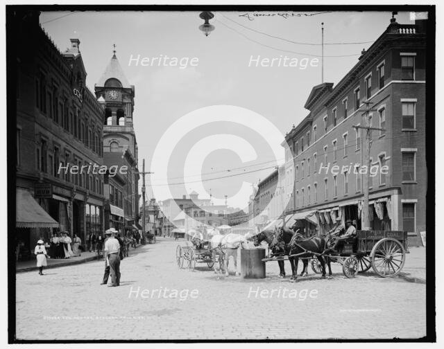 The Square, Bellows Falls, Vt., c1907. Creator: Unknown.