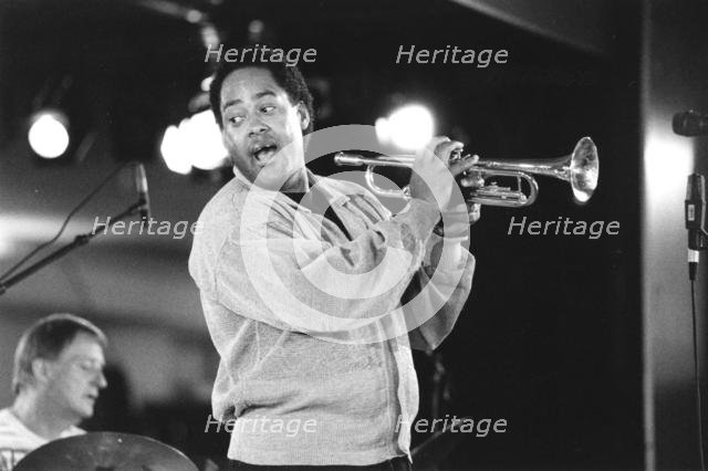 Jon Faddis, American jazz trumpeter, North Sea Jazz Festival, The Hague, Holland, c1991. Creator: Brian Foskett.