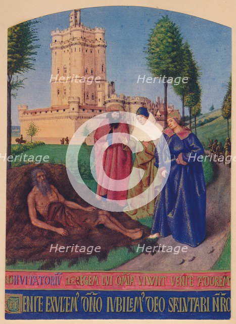 'Job', c1455, (1939). Artist: Jean Fouquet.
