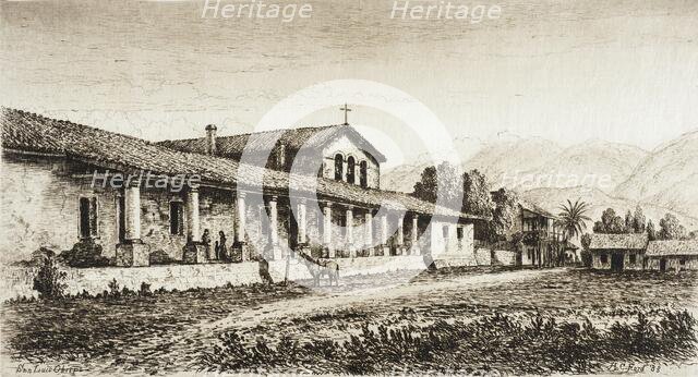 San Luis Obispo de Tolozo, published in 1883. Creator: Henry Chapman Ford.