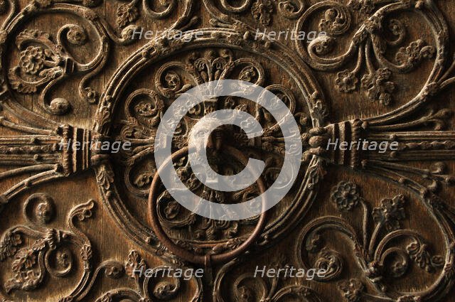 Door knocker, Notre Dame, Paris, France, 2008. Creator: Unknown.