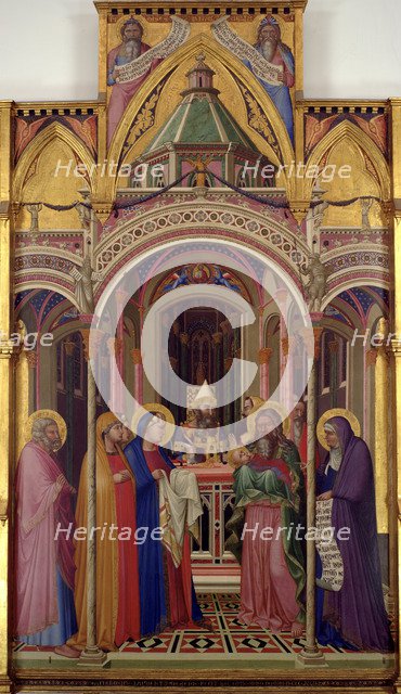 The Presentation in the Temple, 1342. Artist: Lorenzetti, Ambrogio (ca 1290-ca 1348)
