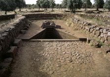 Santa Cristina sacred well in Paulilatino, Sardinia, Final Bronze Era, (2000). Creator: LTL.