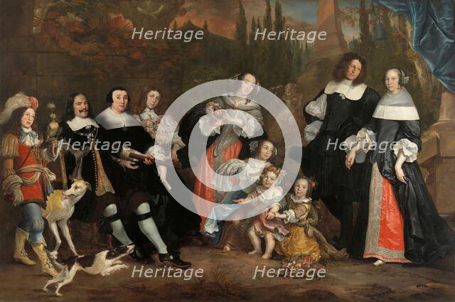 Michiel de Ruyter and his Family, 1662. Creator: Juriaen Jacobsz.
