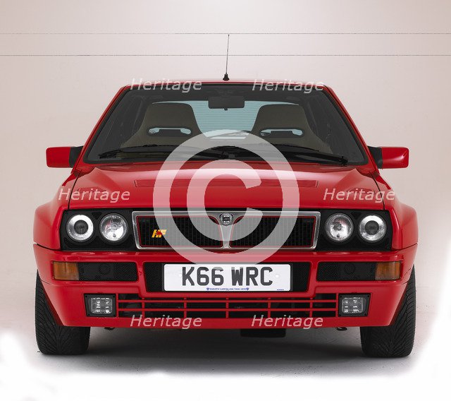 1993 Lancia Delta Integrale Artist: Unknown.