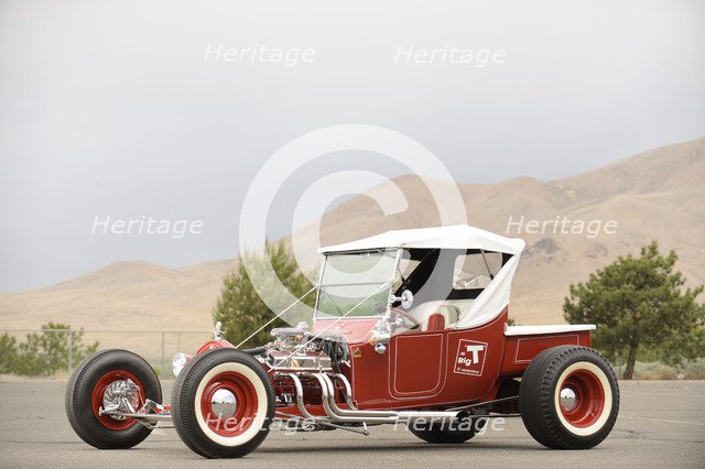 Ford the big t show Custom rod 1923. Artist: Simon Clay.