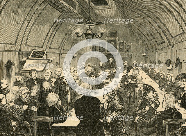 'Coger's Hall, from an old print', 1897. Creator: Unknown.