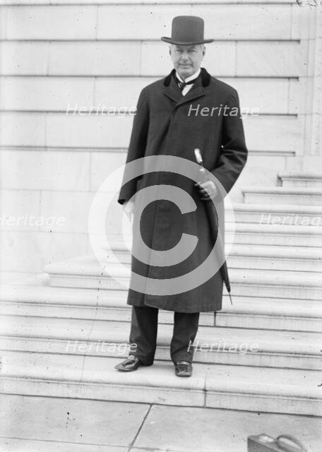 Albert Sidney Burleson, Rep. from Texas, 1913. Creator: Harris & Ewing.